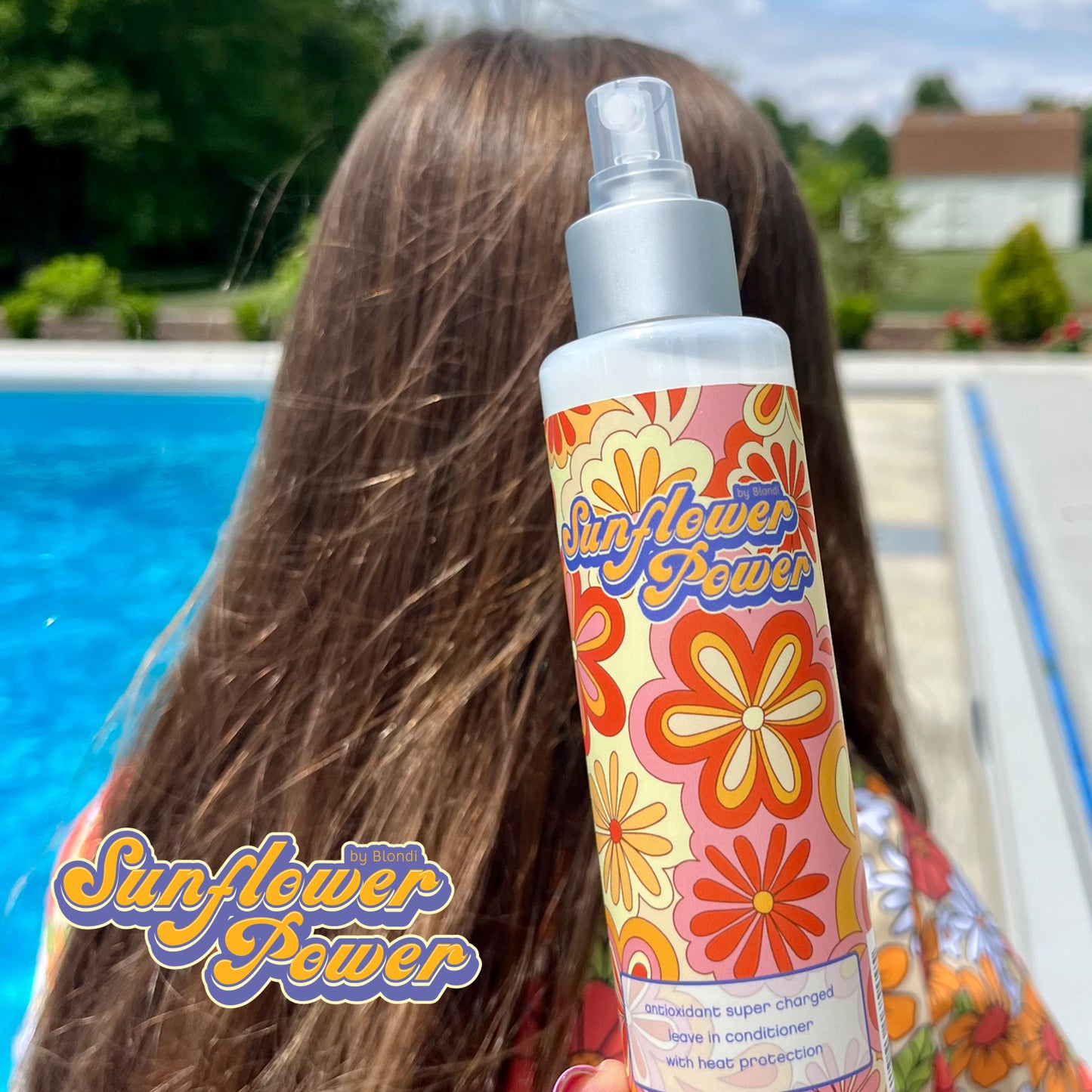 Blondi Sunflower Power Antioxidant Super Charged Leave In Conditioner With Heat Protection
