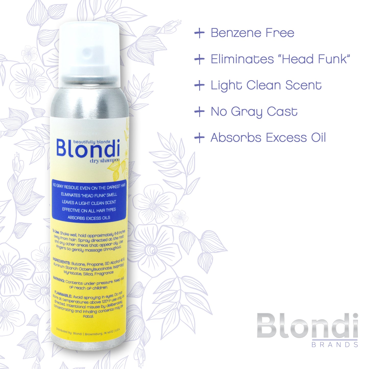 Blondi Beautifully Blonde Dry Shampoo 3.25oz