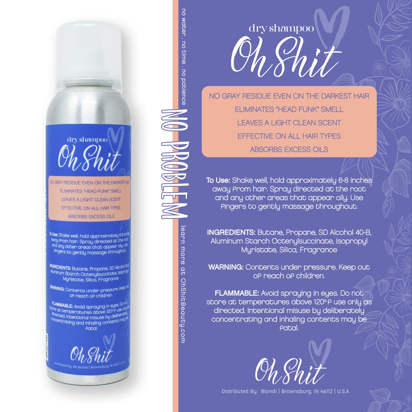 The Essential 2 Pack - Oh Shit Volume + Texture Spray 7.5oz & Dry Shampoo 3.25oz